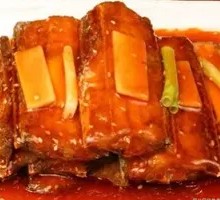 Braised Knife Fish in Red Sauce