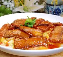 Fried Yellow Croaker with Chinese Cabbage