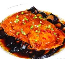 Egg-stuffed Eggplant