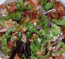 Premium Spicy Fried Chicken Rice