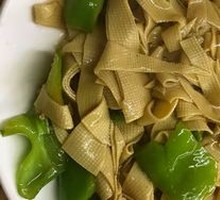 Spicy Pepper and Dried Tofu