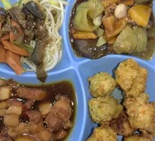 Meat Segment Rice Box