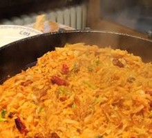 Sizzling Sour Cabbage with Pork Belly
