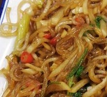 Sour Radish Stir-Fried Glass Noodles