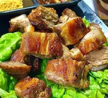 Special Foil-Wrapped Pork Intestine