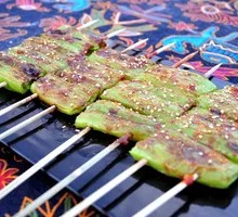 Grilled Green Chili