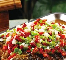 Steamed Grass Carp with Spicy Chopped Chili