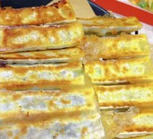 Cucumber and Egg Pan Cake