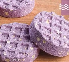 Low-Calorie Sugar-Free Oat Purple Sweet Potato Cake