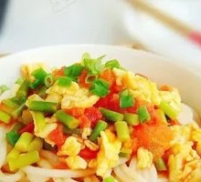 Tomato and Egg Noodle Sauce