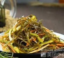 Garlic Dressed Kelp Strips