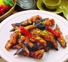Braised Eggplant in Oil