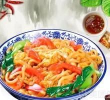 Wood Ear Tomato Fried Noodles
