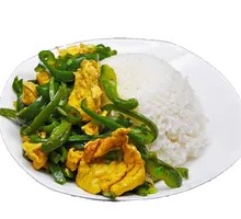 Sauce Stir-Fried Egg Rice