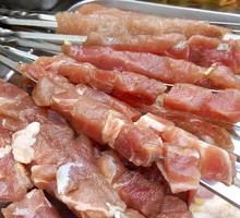 Fried Pork Skewers