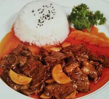 Braised Beef Brisket Rice