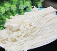 Blanched Enoki Mushrooms
