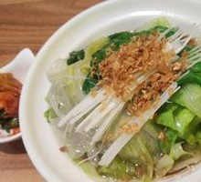 Boiled Bok Choy