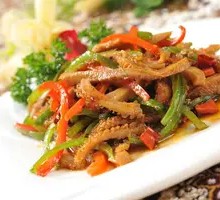 Spicy Stir-fried Beef Tripe