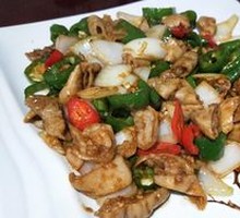 Stir-fried Intestines with Soy Sauce