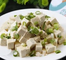 Scallion Tofu