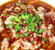 Sichuan Boiled Pork Slices