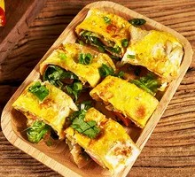 Double Egg Double-Side Grilled Cold Noodles