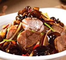Beef and Wood Ear Mushroom