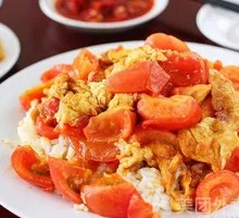Wood Ear Tomato Rice Bowl
