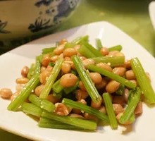 Celery and Peanut Salad