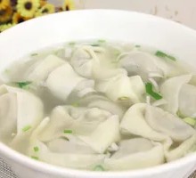 Bok Choy and Pork Dumplings