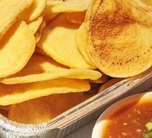 Potato Slices in Bento Box