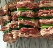 Garlic Stalk with Lamb Ribs