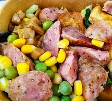 Low-Calorie Black Pepper Grilled Sausage Energy Box