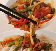 Xinjiang Noodles with Sauce