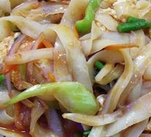 Egg Fried Knife-Cut Noodles