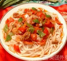 Xinjiang Noodles with Sauce