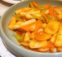Korean Spicy Rice Cake