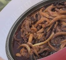 Grilled Squid on Stone Plate
