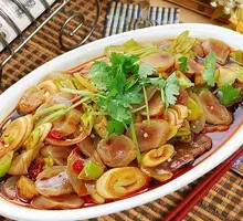 Scallion and Golden Mushroom Salad