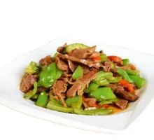 Bell Pepper Beef Heart Stir-fry