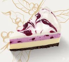 Blueberry Double-Layer Light Cheese Cake