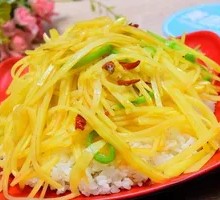 Celery and Potato Strips