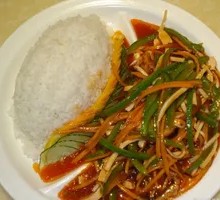 Fish-Flavored Shredded Pork Rice Bowl