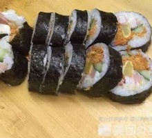 Corn Salad Sushi Roll