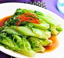 Boiled Bok Choy