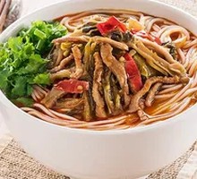 Old Jar Sichuan Pickle Rice Noodles with Plum Drink