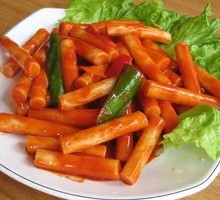 Spicy Rice Chili Stir-fried Glutinous Rice Cake