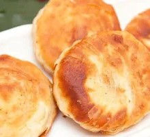 Rose Red Bean Flatbread