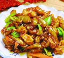 Braised Pork and Eggplant Rice